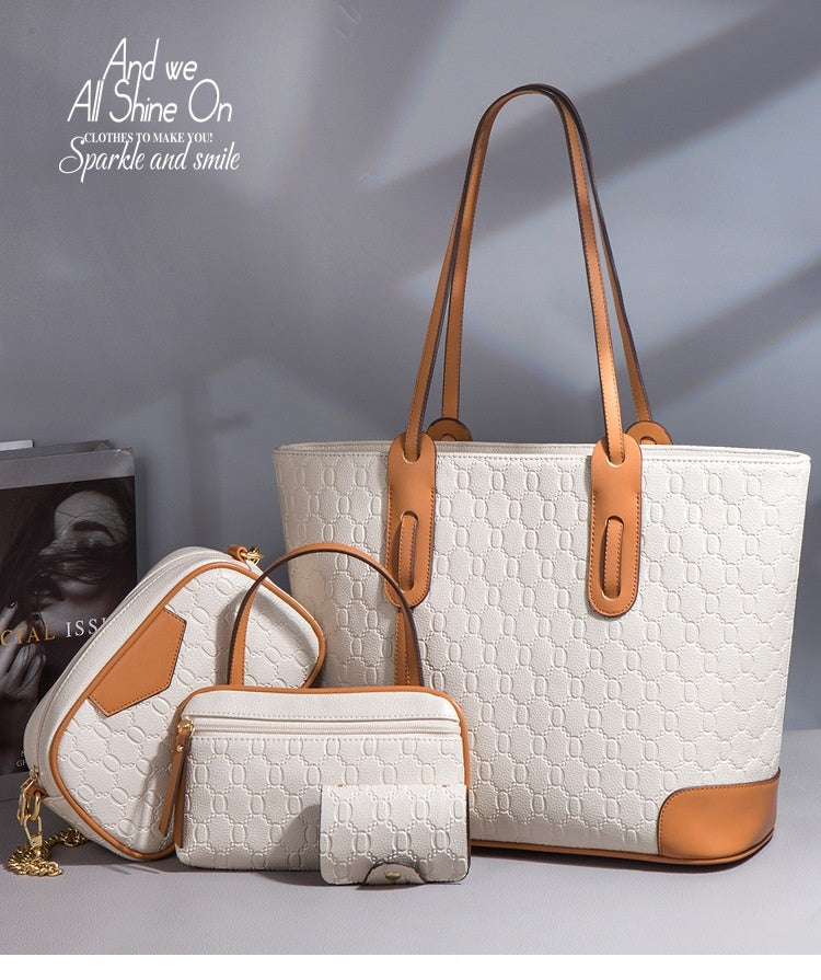 Big Tote Crossbody - 4 Piece Set