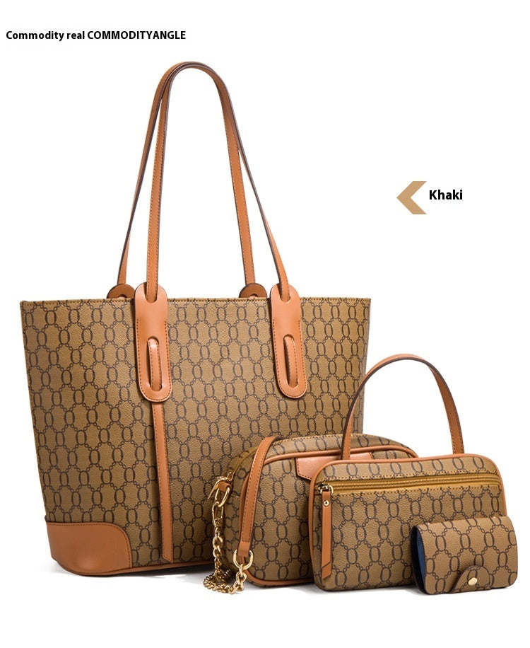 Big Tote Crossbody - 4 Piece Set