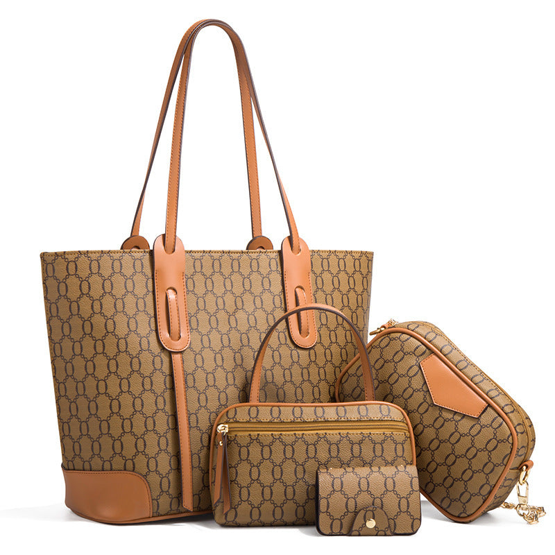 Big Tote Crossbody - 4 Piece Set