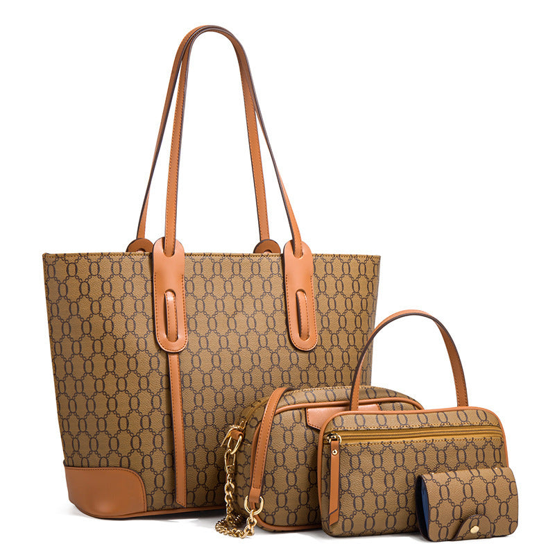 Big Tote Crossbody - 4 Piece Set