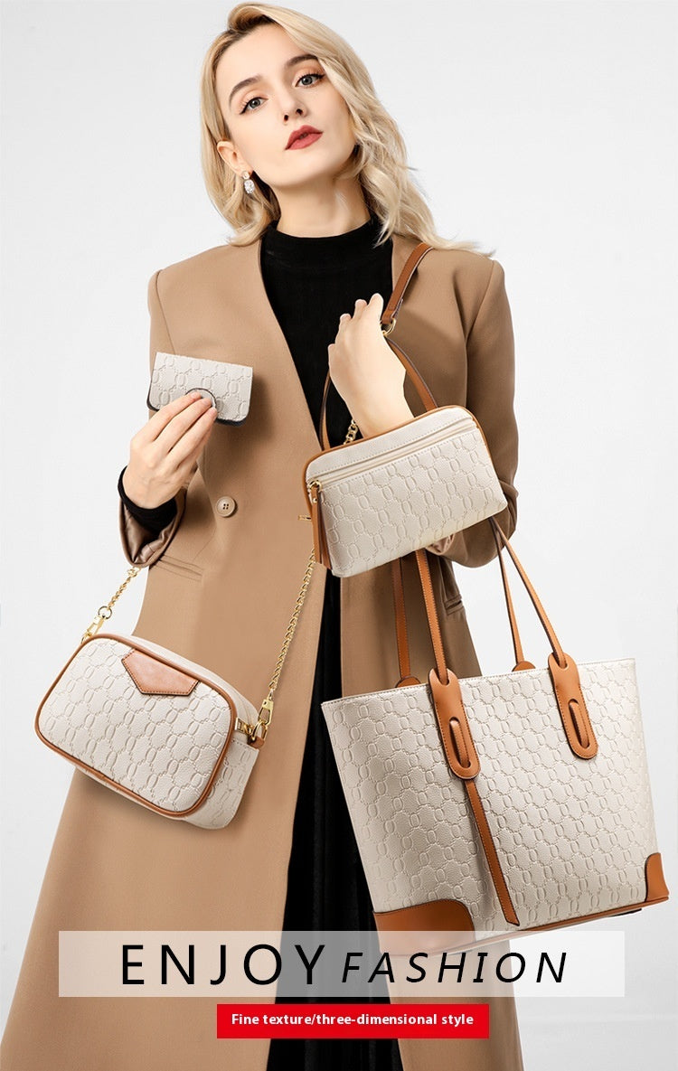 Big Tote Crossbody - 4 Piece Set