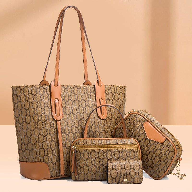 Big Tote Crossbody - 4 Piece Set