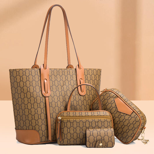 Big Tote Crossbody - 4 Piece Set